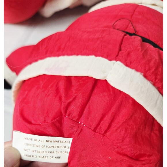 3 Vintage Christmas Santa Claus Puffalump Plush - Picture 11 of 13